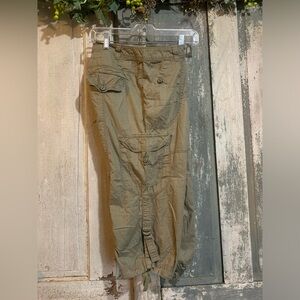 Anthropologie Sitwell Cargo Capri size 10